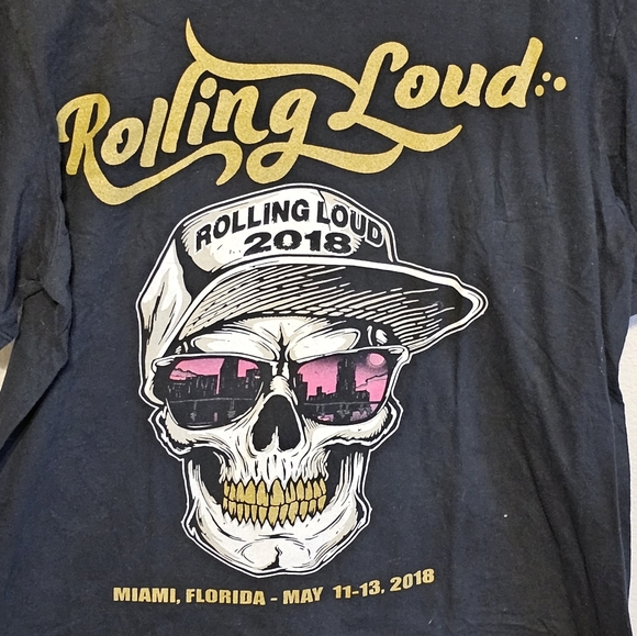 Rolling Loud Hip-Hop Tour T-Shirt - Picture 4 of 8